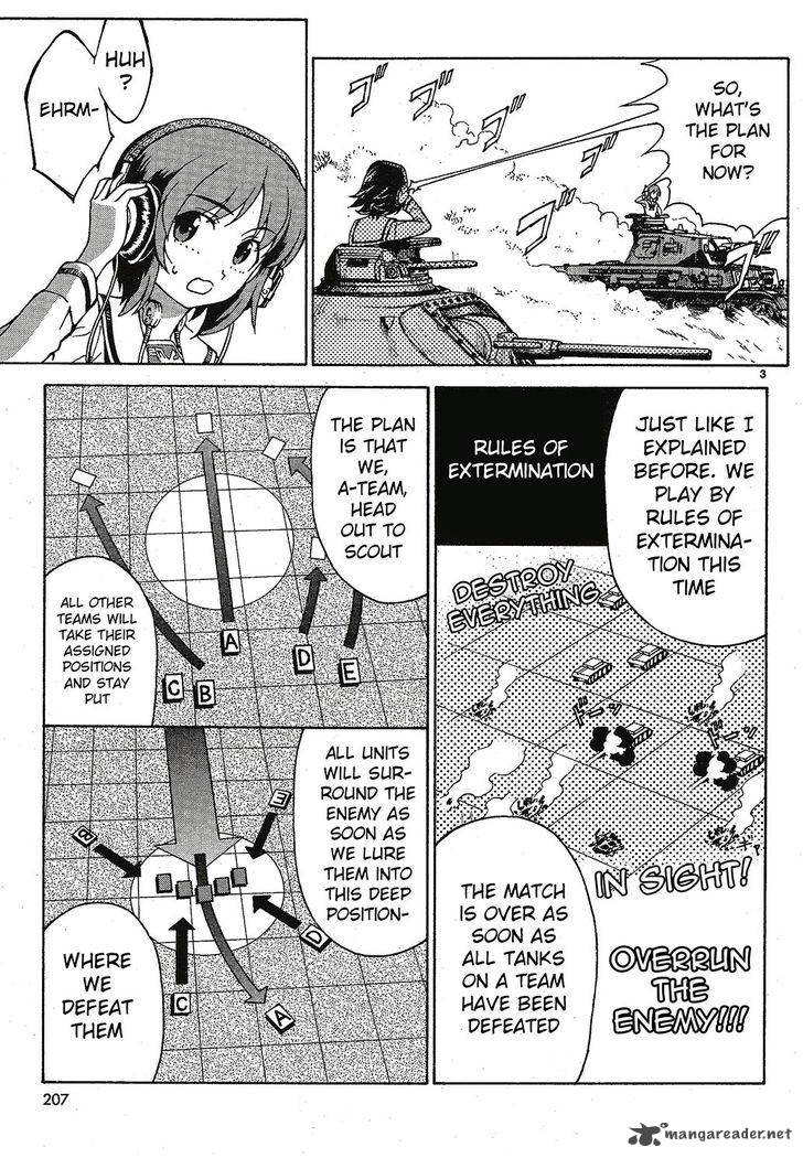 Girls Panzer Chapter 4 Page 3