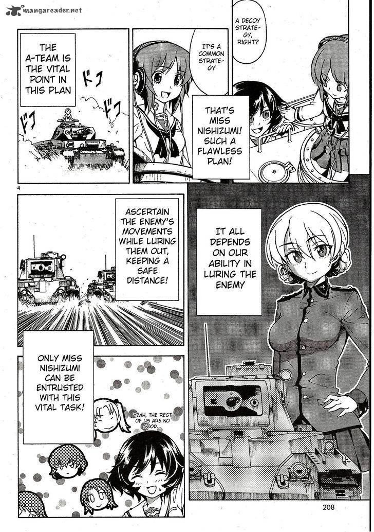 Girls Panzer Chapter 4 Page 4