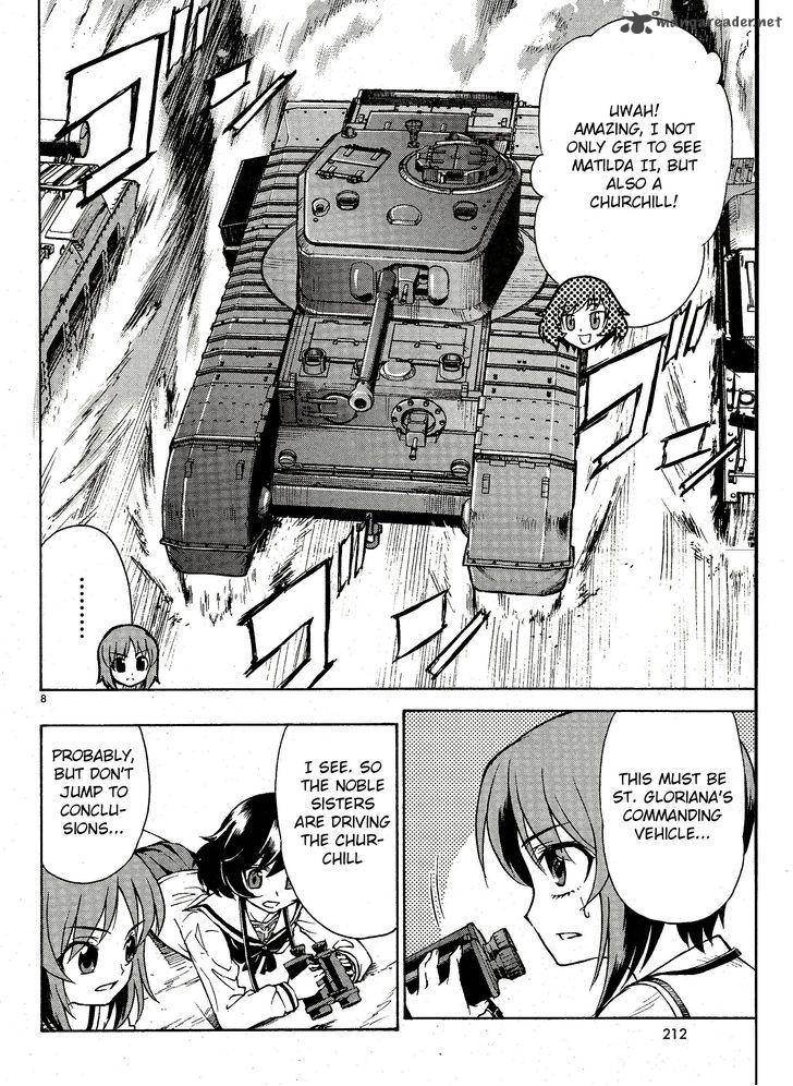 Girls Panzer Chapter 4 Page 8