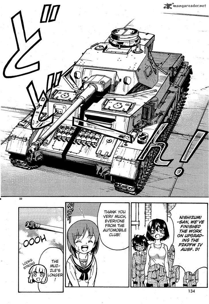 Girls Panzer Chapter 6 Page 22