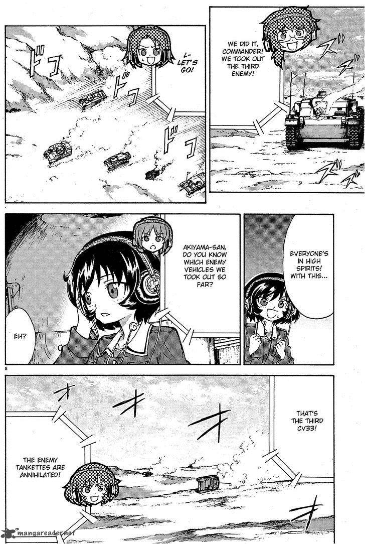 Girls Panzer Chapter 8 Page 8