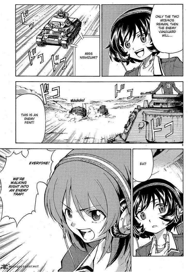 Girls Panzer Chapter 8 Page 9