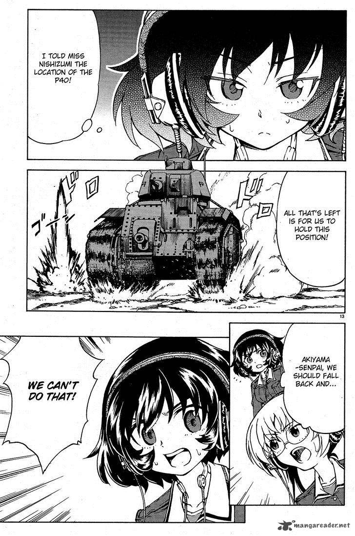 Girls Panzer Chapter 9 Page 13