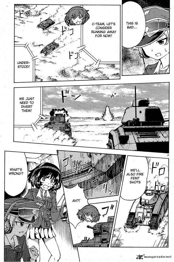 Girls Panzer Chapter 9 Page 17