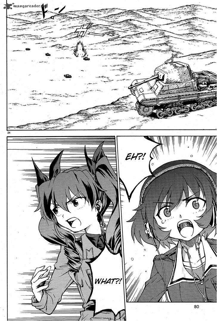 Girls Panzer Chapter 9 Page 24