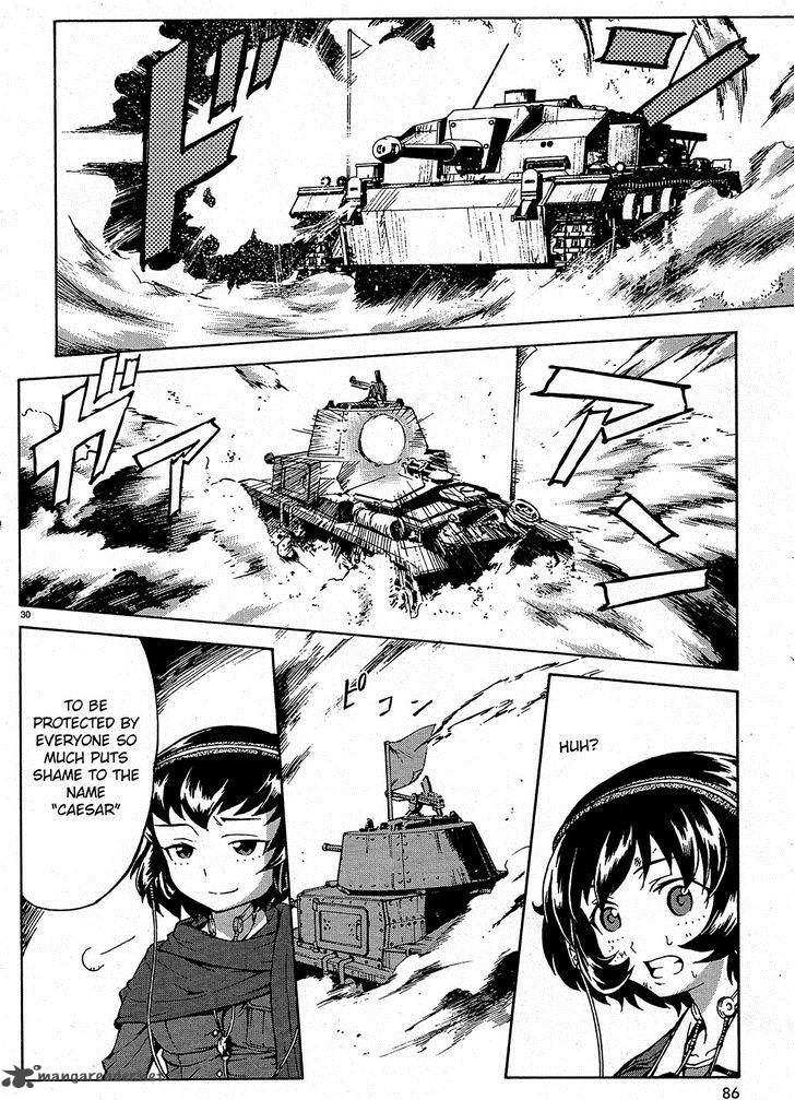 Girls Panzer Chapter 9 Page 30