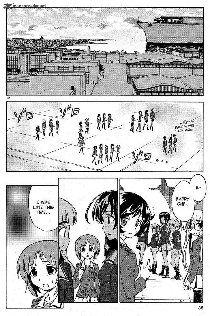 Girls Panzer Chapter 9 Page 32