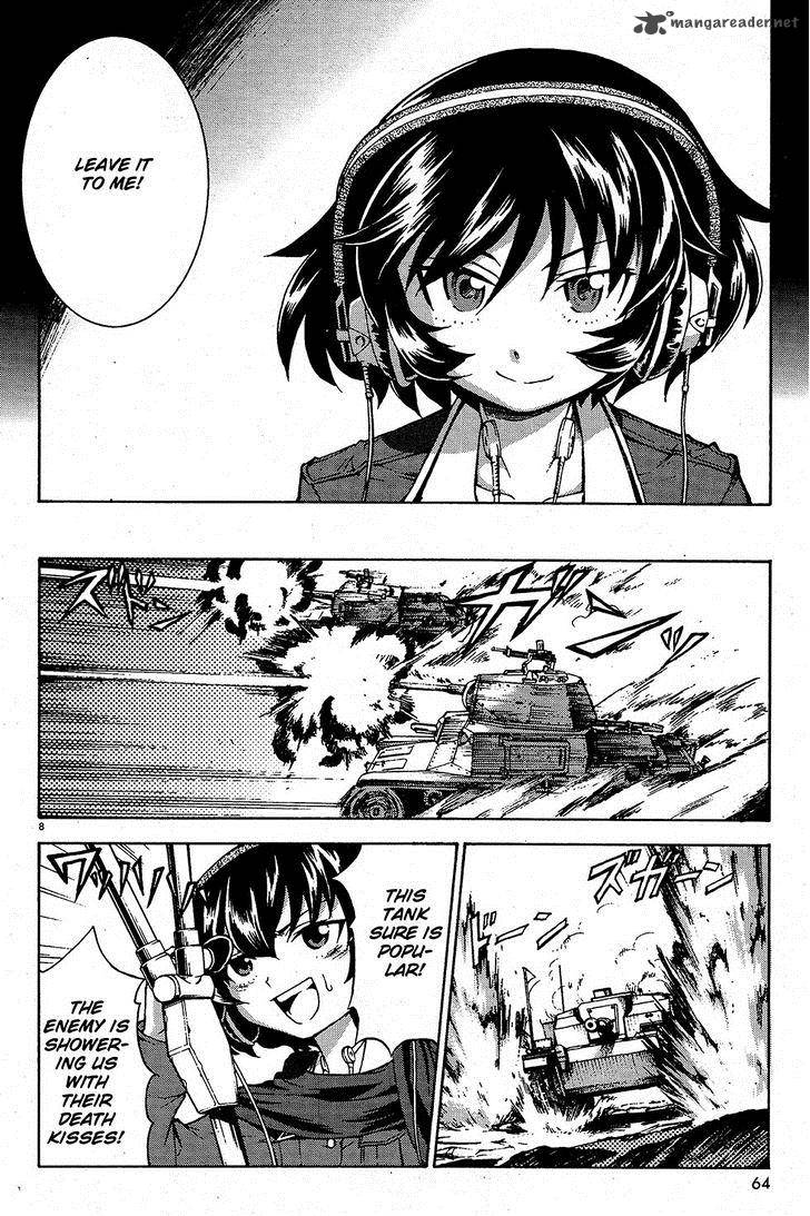Girls Panzer Chapter 9 Page 8