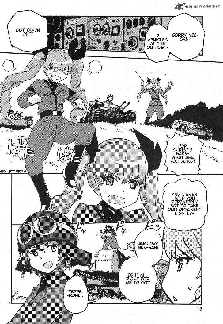 Girls Panzer Ribbon No Musha Chapter 1 Page 17