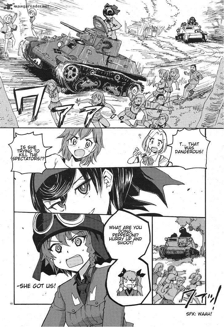Girls Panzer Ribbon No Musha Chapter 1 Page 23