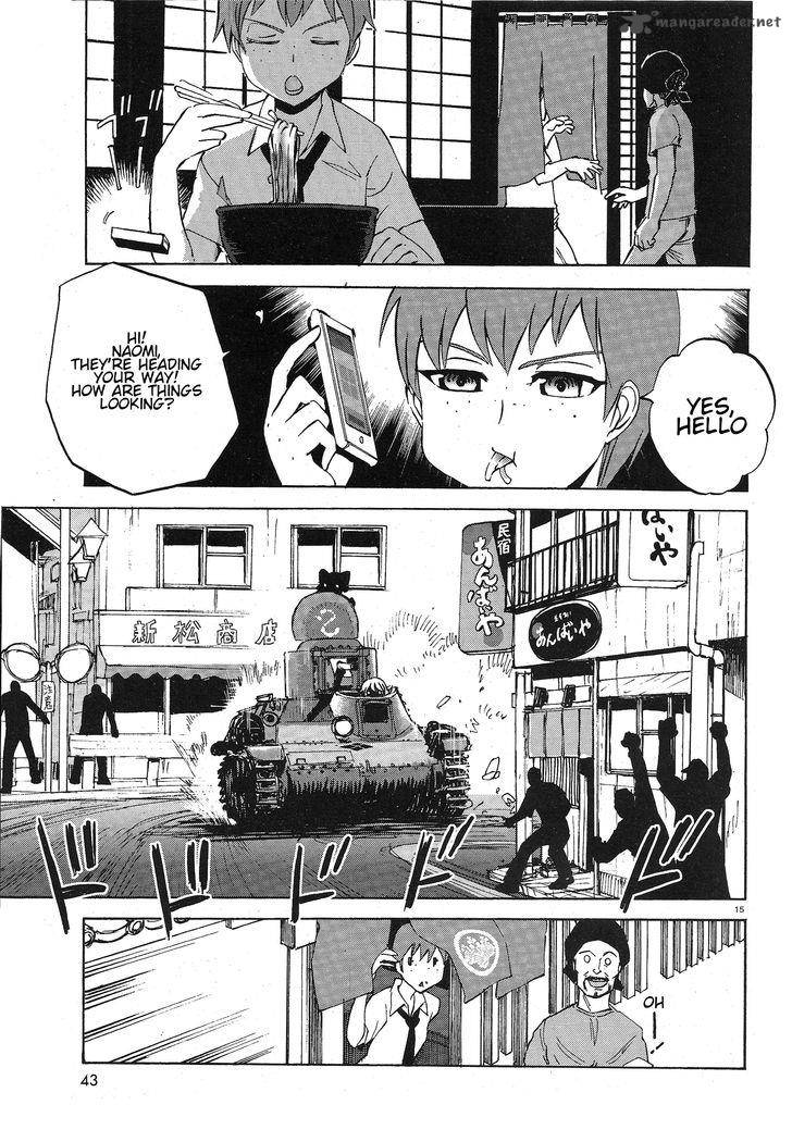 Girls Panzer Ribbon No Musha Chapter 10 Page 14