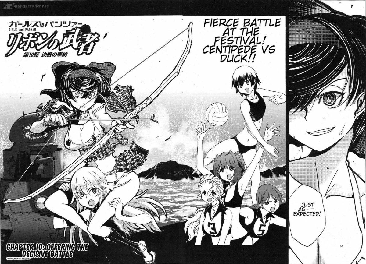 Girls Panzer Ribbon No Musha Chapter 10 Page 2