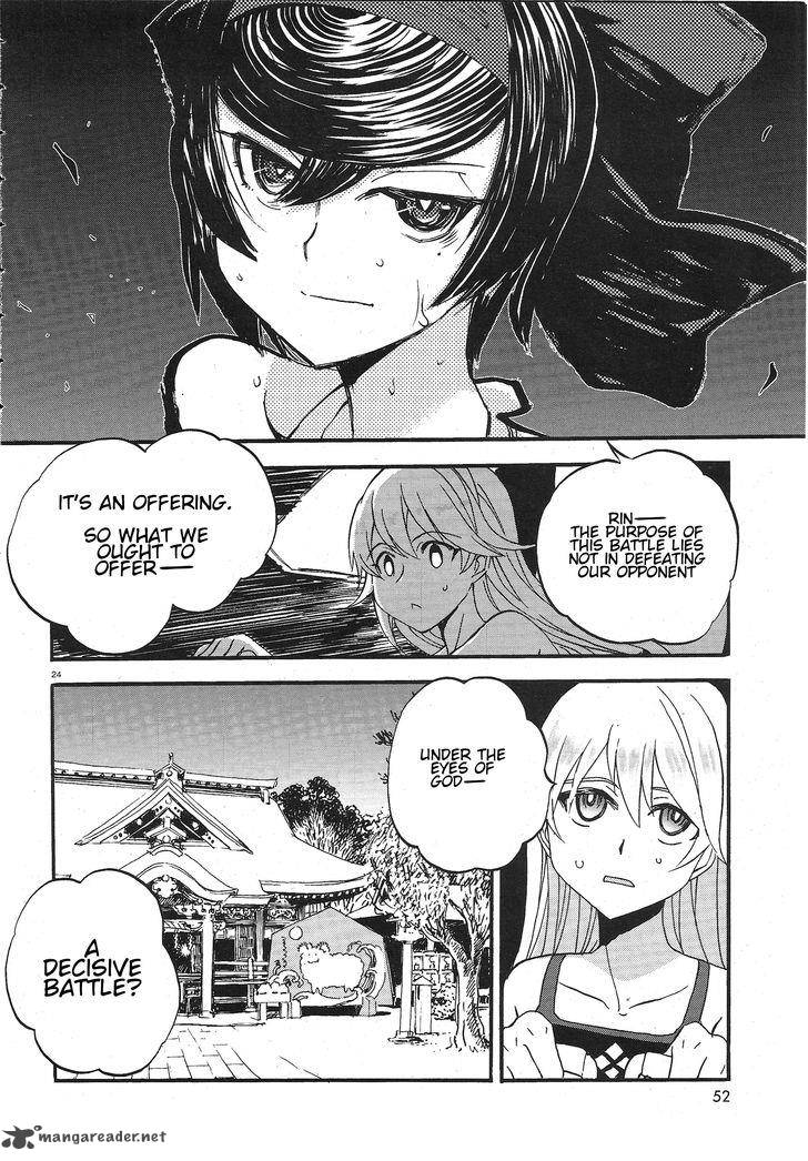 Girls Panzer Ribbon No Musha Chapter 10 Page 23