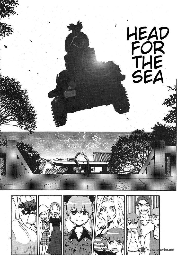 Girls Panzer Ribbon No Musha Chapter 10 Page 25