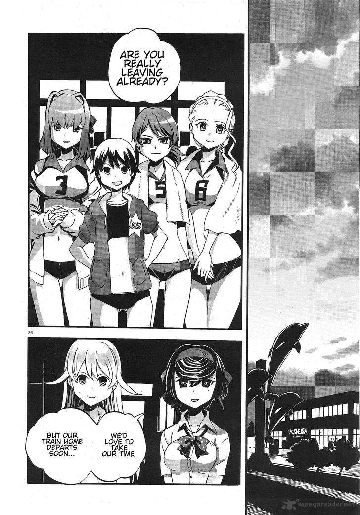 Girls Panzer Ribbon No Musha Chapter 10 Page 33