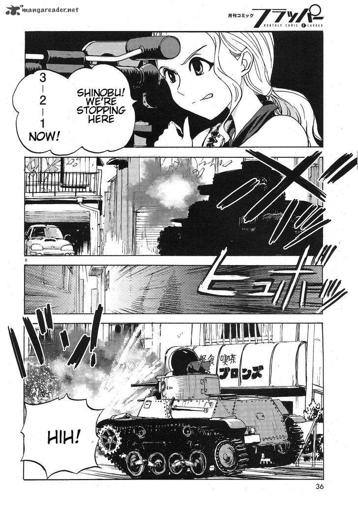 Girls Panzer Ribbon No Musha Chapter 10 Page 7