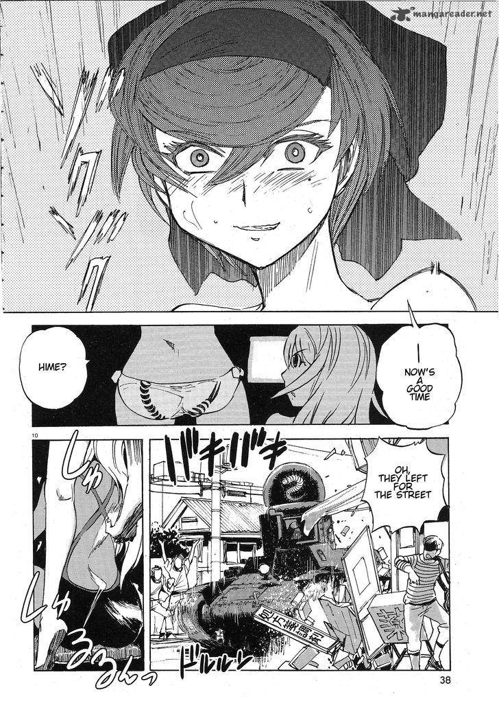 Girls Panzer Ribbon No Musha Chapter 10 Page 9