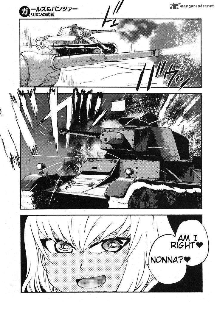 Girls Panzer Ribbon No Musha Chapter 11 Page 34