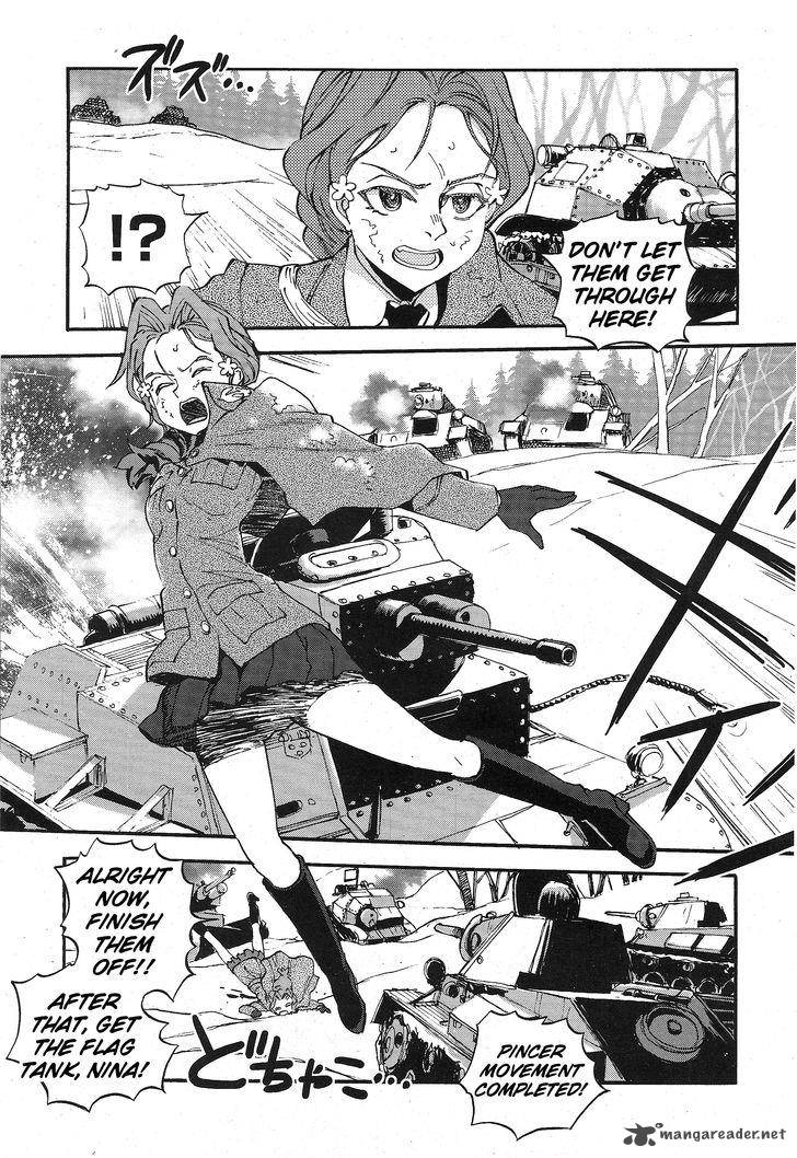 Girls Panzer Ribbon No Musha Chapter 12 Page 25