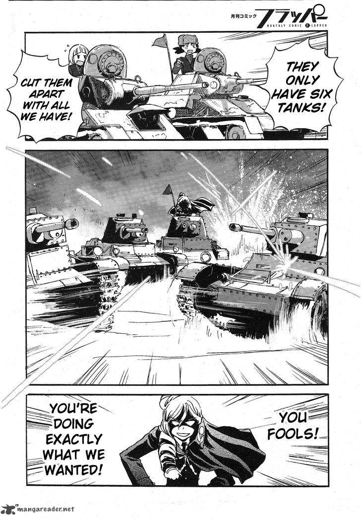 Girls Panzer Ribbon No Musha Chapter 12 Page 28