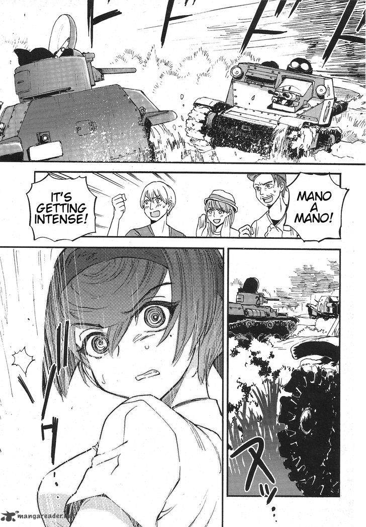 Girls Panzer Ribbon No Musha Chapter 14 Page 21