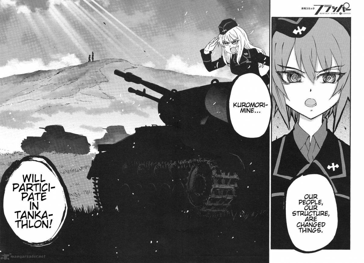 Girls Panzer Ribbon No Musha Chapter 14 Page 37