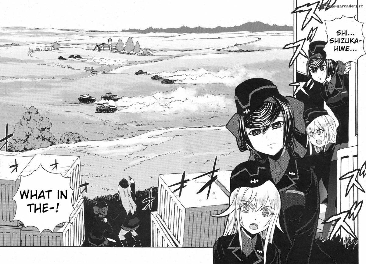 Girls Panzer Ribbon No Musha Chapter 15 Page 10