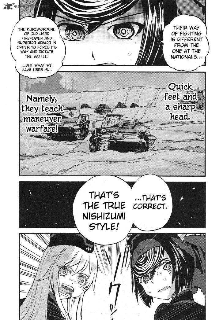 Girls Panzer Ribbon No Musha Chapter 15 Page 12