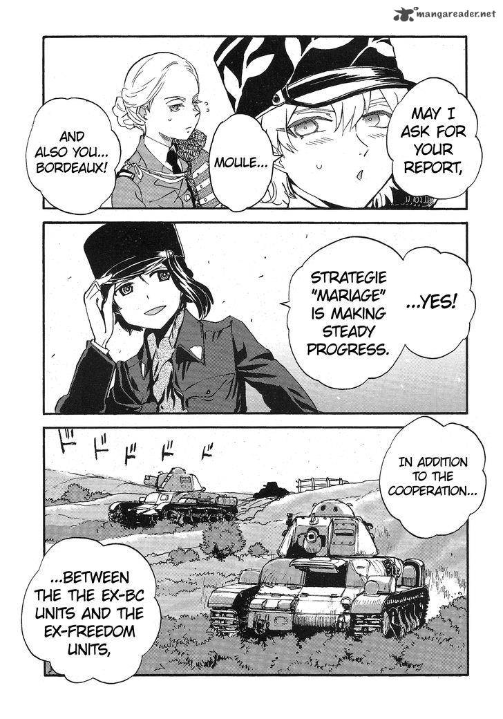 Girls Panzer Ribbon No Musha Chapter 15 Page 36