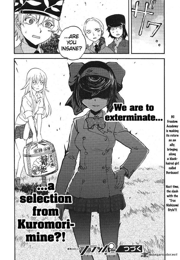 Girls Panzer Ribbon No Musha Chapter 15 Page 39