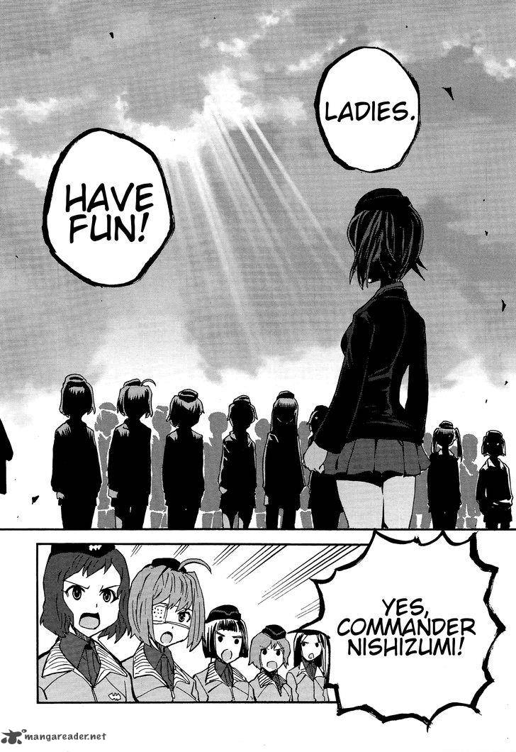 Girls Panzer Ribbon No Musha Chapter 16 Page 21