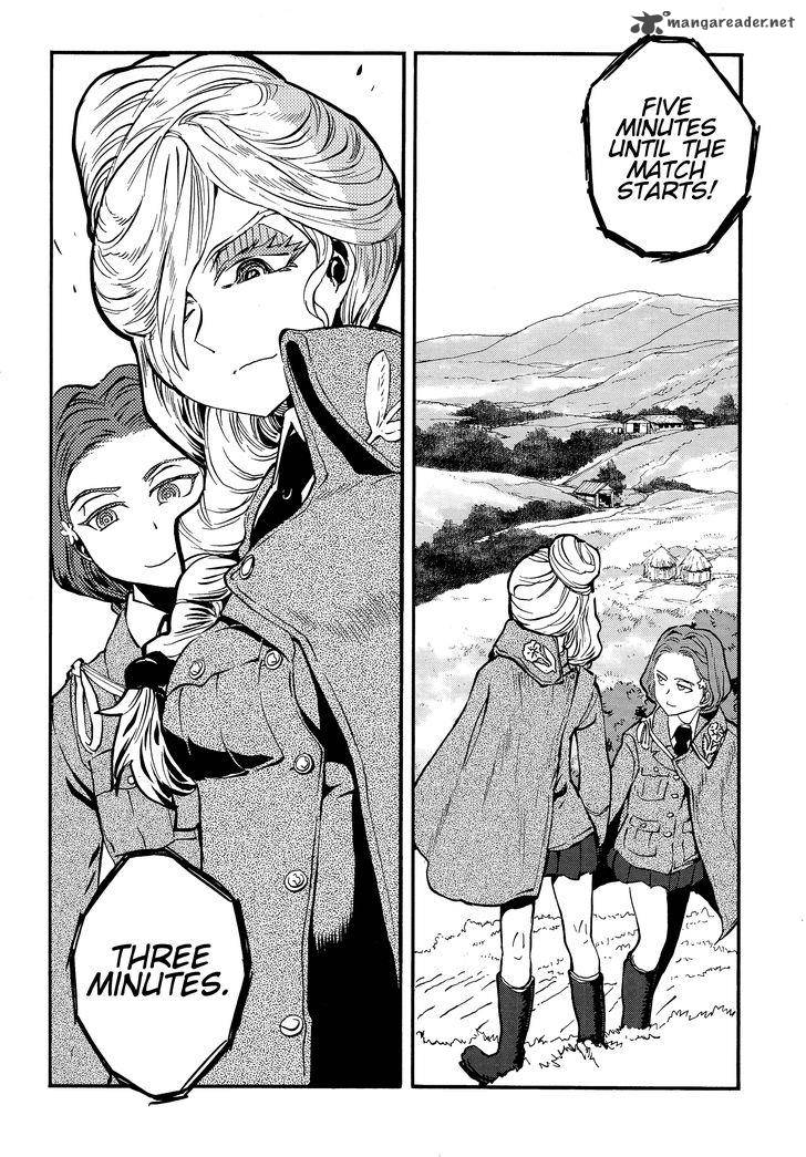 Girls Panzer Ribbon No Musha Chapter 16 Page 36
