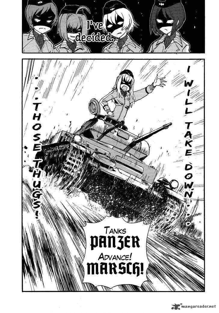 Girls Panzer Ribbon No Musha Chapter 17 Page 13