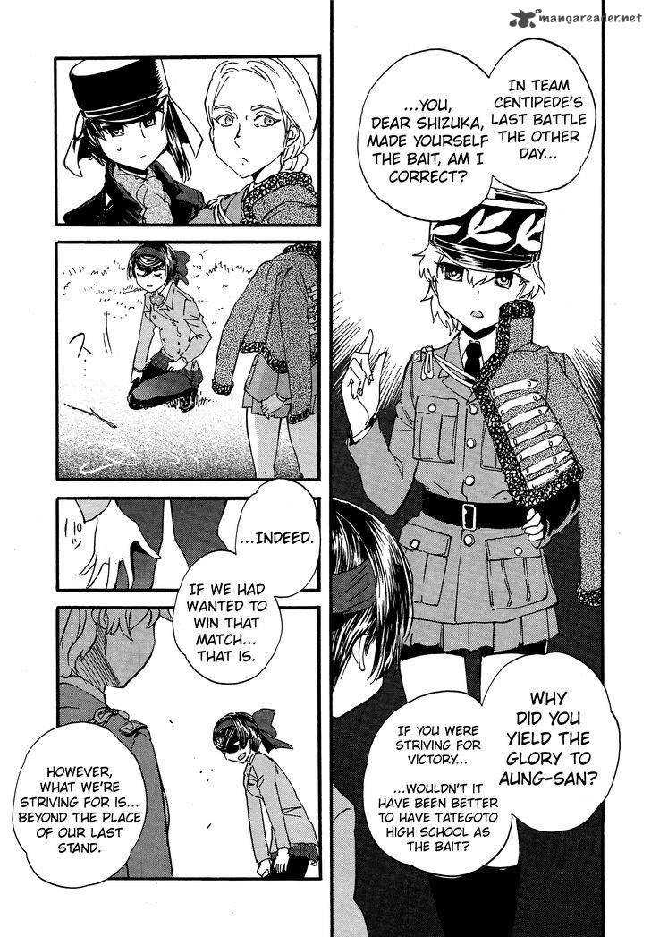 Girls Panzer Ribbon No Musha Chapter 17 Page 17