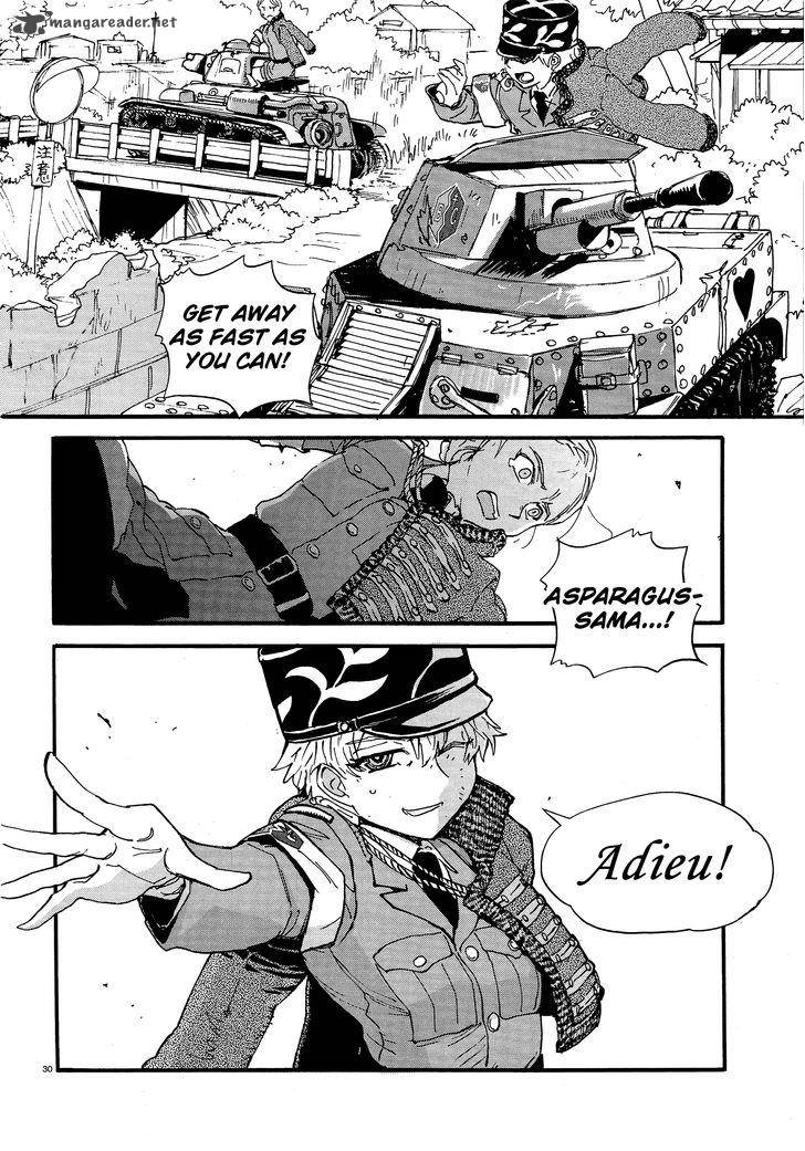 Girls Panzer Ribbon No Musha Chapter 17 Page 32