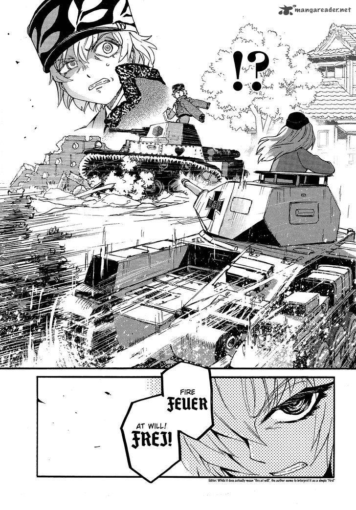 Girls Panzer Ribbon No Musha Chapter 17 Page 35
