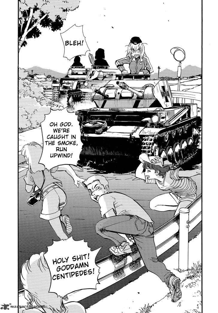Girls Panzer Ribbon No Musha Chapter 18 Page 22