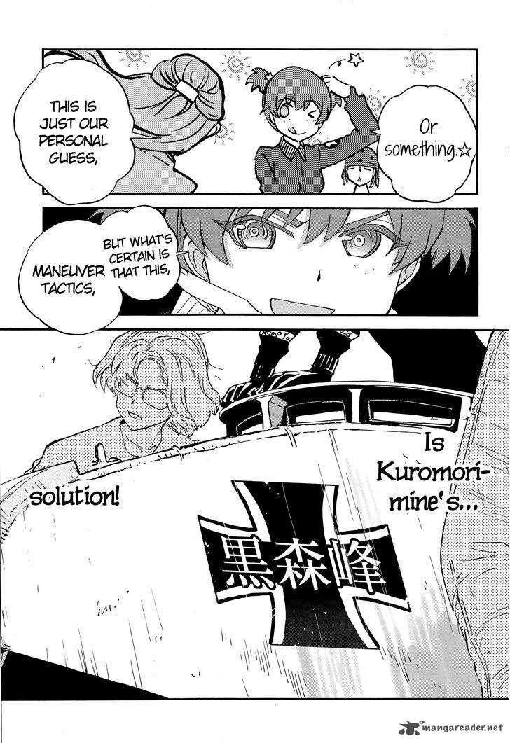 Girls Panzer Ribbon No Musha Chapter 19 Page 13