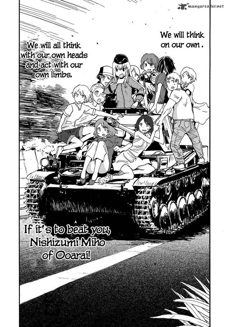 Girls Panzer Ribbon No Musha Chapter 19 Page 15