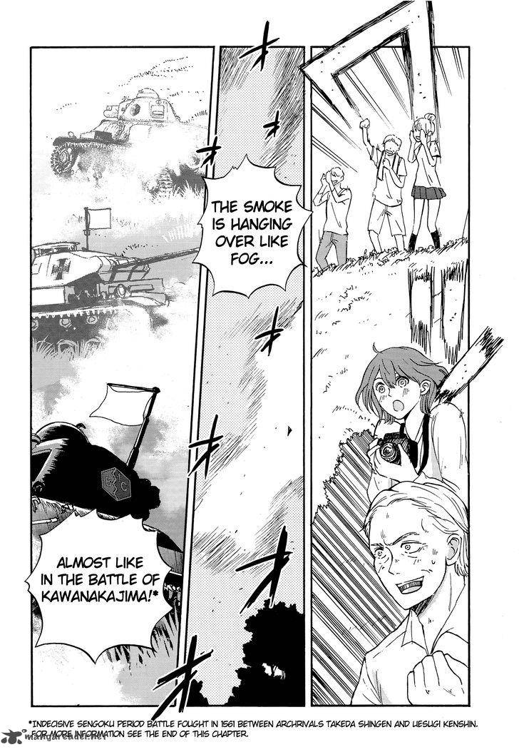 Girls Panzer Ribbon No Musha Chapter 19 Page 34