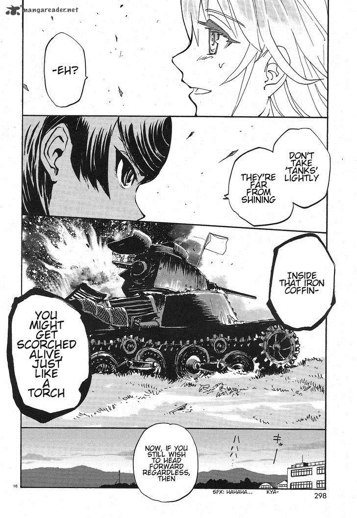 Girls Panzer Ribbon No Musha Chapter 2 Page 17