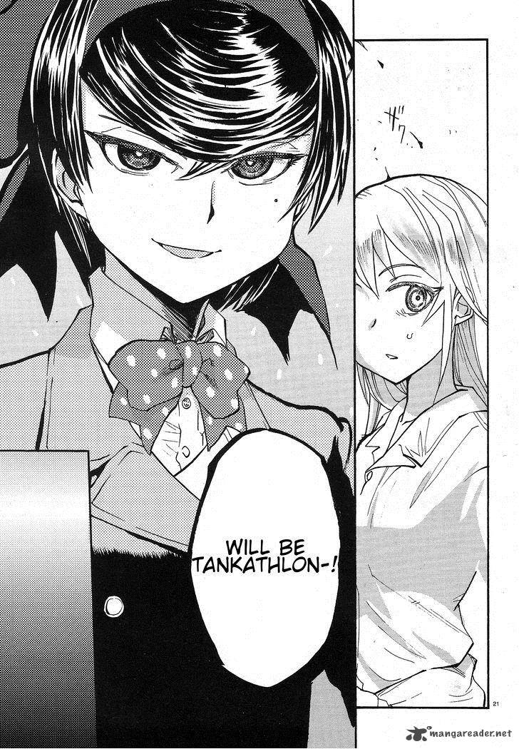 Girls Panzer Ribbon No Musha Chapter 2 Page 22
