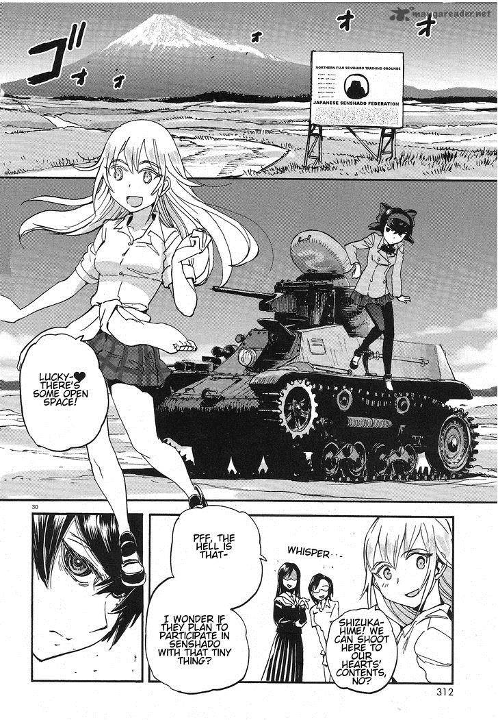 Girls Panzer Ribbon No Musha Chapter 2 Page 30