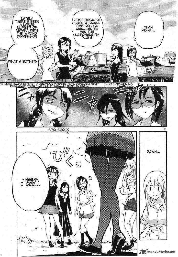 Girls Panzer Ribbon No Musha Chapter 2 Page 31