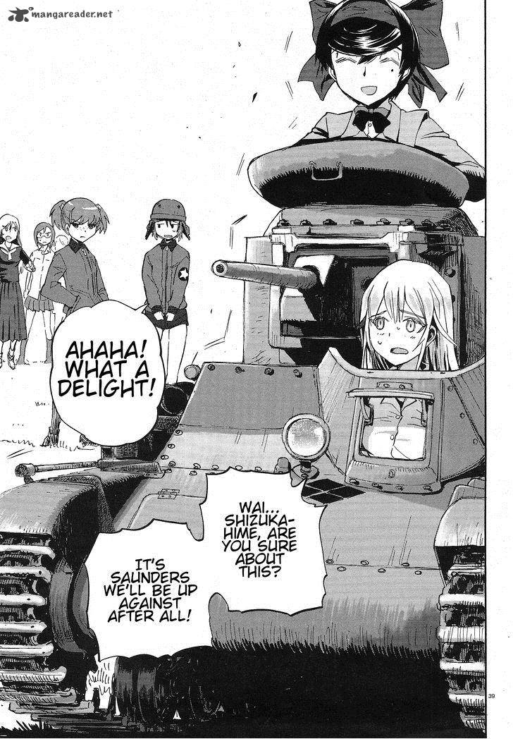 Girls Panzer Ribbon No Musha Chapter 2 Page 39