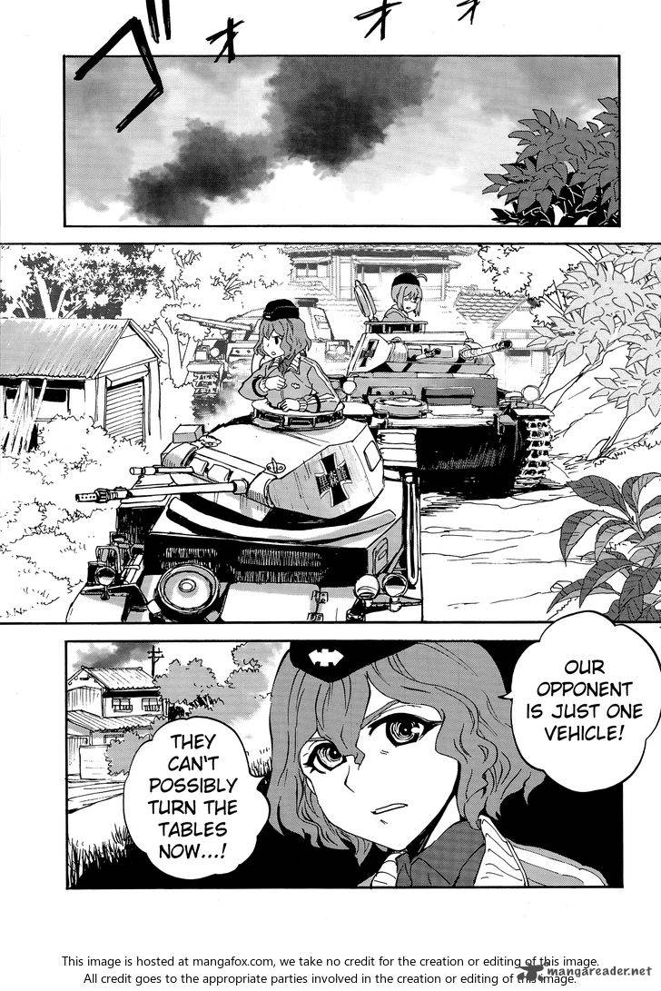 Girls Panzer Ribbon No Musha Chapter 20 Page 17