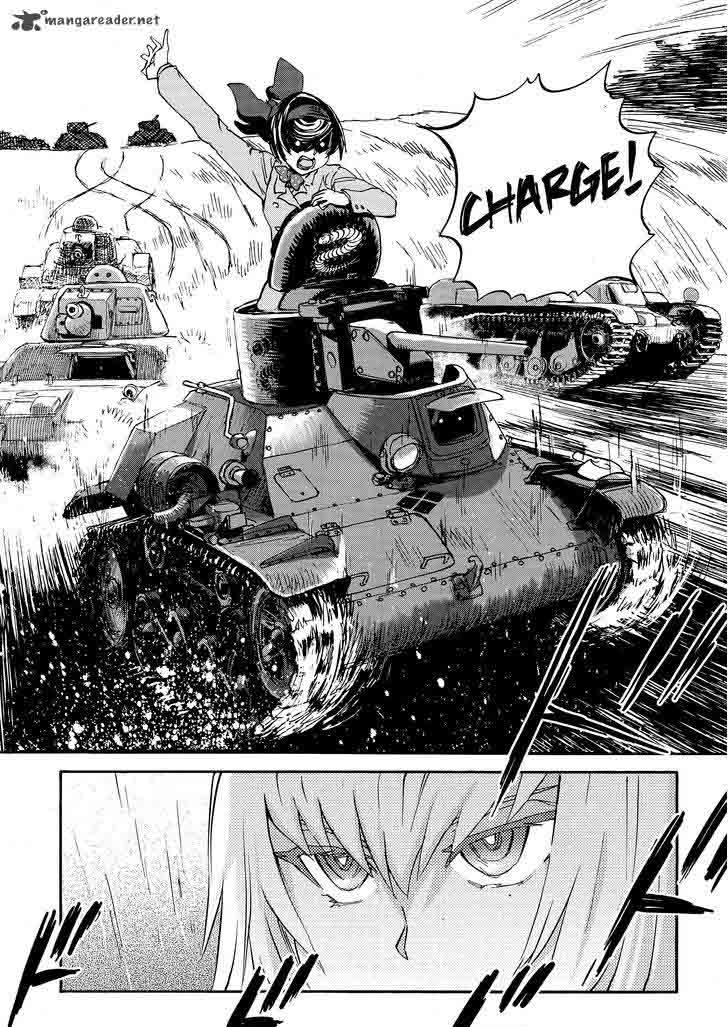 Girls Panzer Ribbon No Musha Chapter 20 Page 9