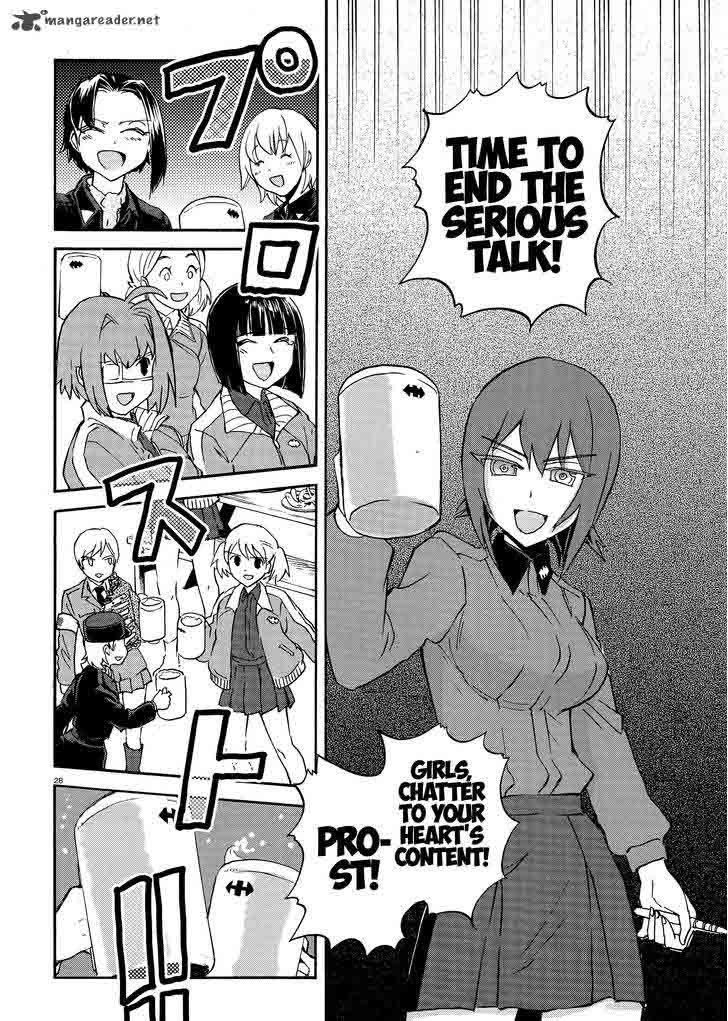 Girls Panzer Ribbon No Musha Chapter 21 Page 31