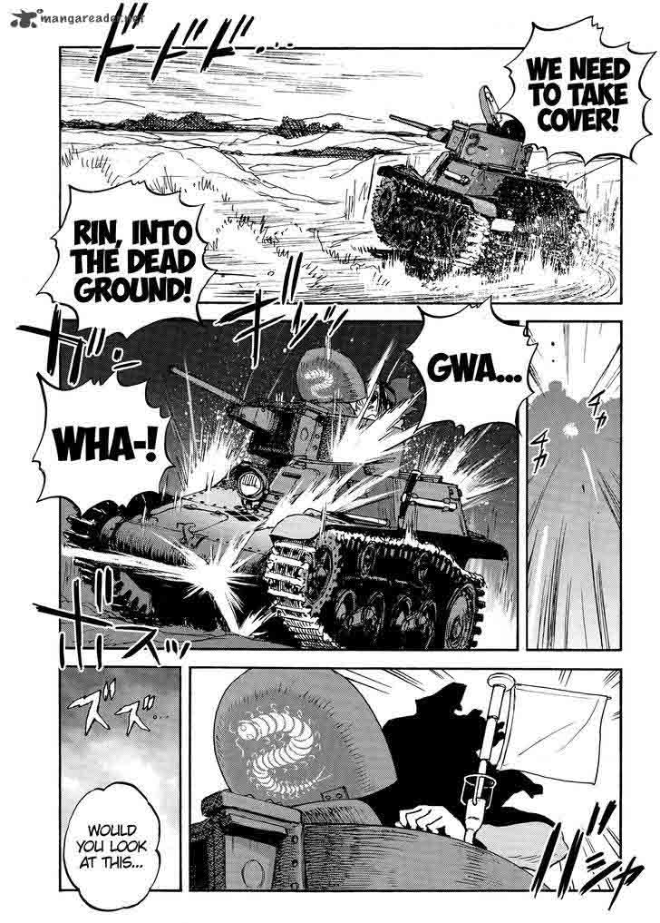 Girls Panzer Ribbon No Musha Chapter 22 Page 19