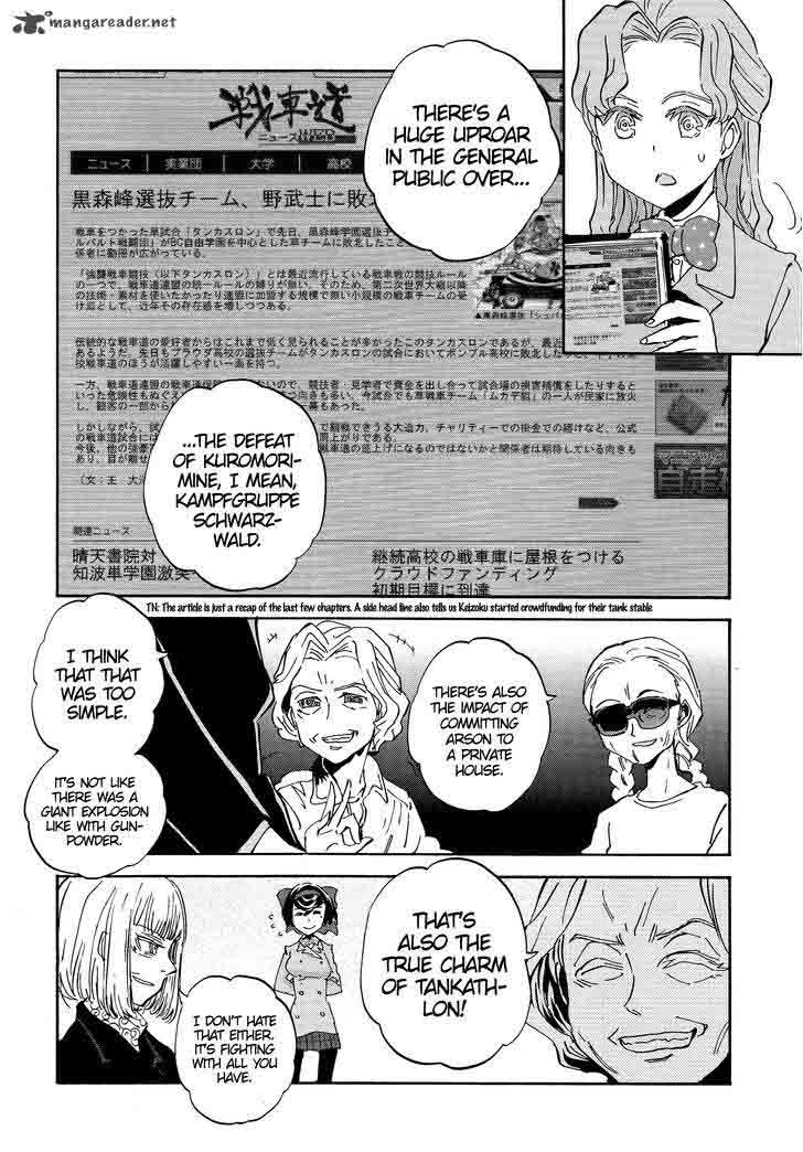 Girls Panzer Ribbon No Musha Chapter 22 Page 26